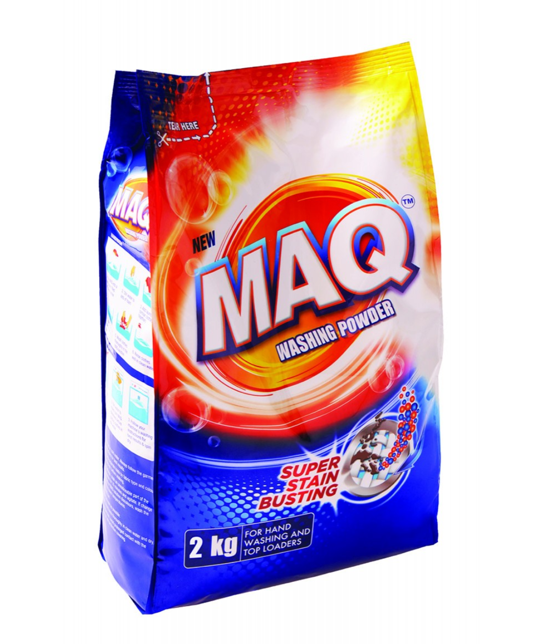2 kg Maq Auto Washing Powder Flexi Bag – AirStall
