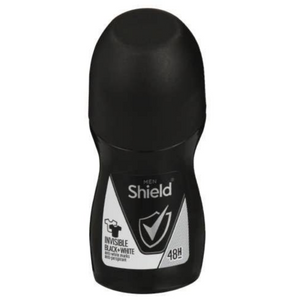 6 x 50 ml Shield Men Invisible Black + White Anti-Perspirant Roll On