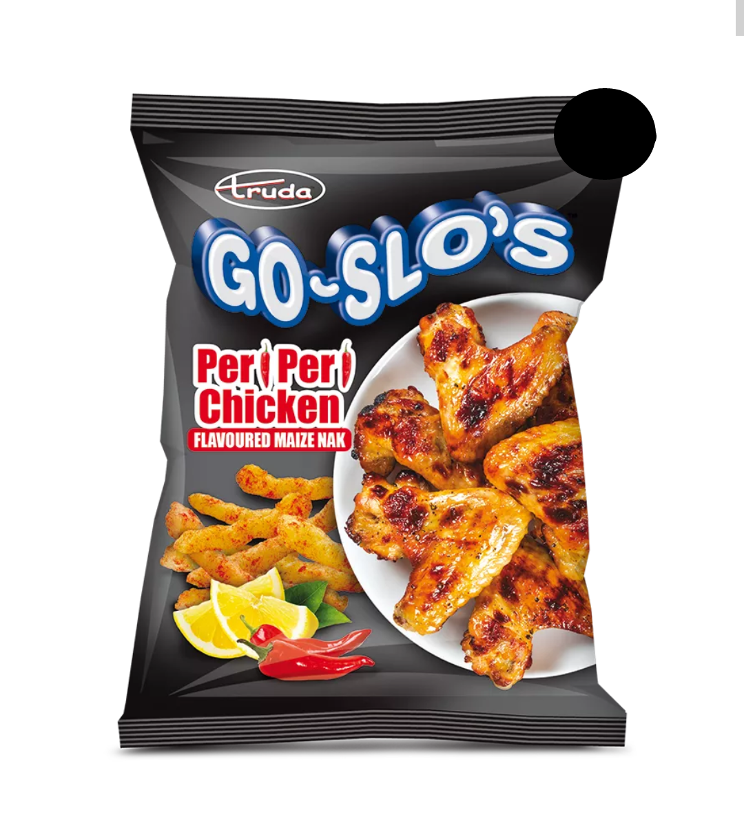 12 x 100 g Go-Slo's Peri Peri Chicken Flavoured Maize Snack – AirStall