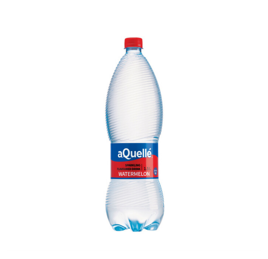 6 x 1.5 litre Aquelle Watermelon Flavoured Sparkling Water