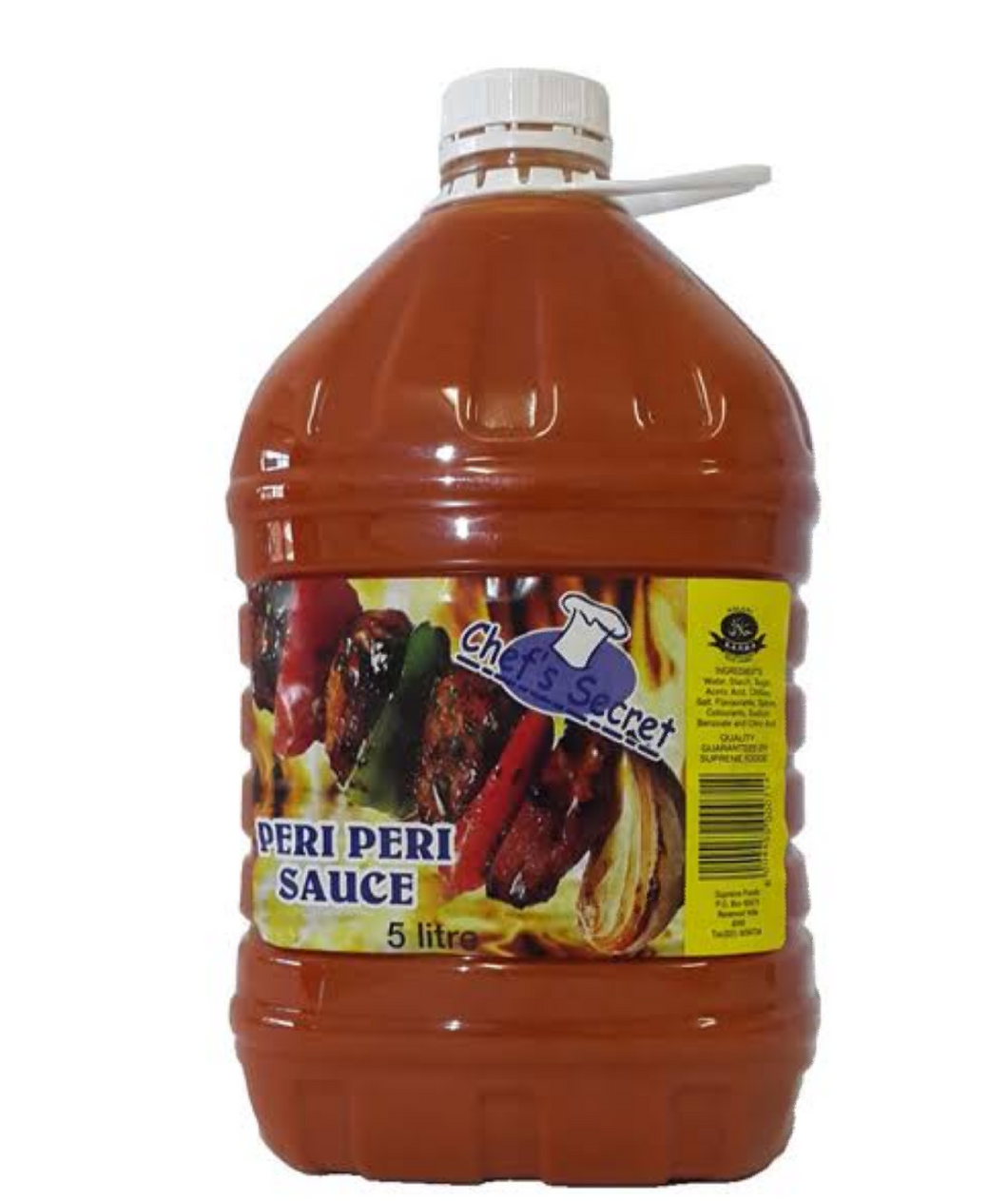 5 litre Chef's Secret Peri Peri Sauce