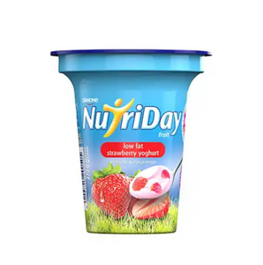 270 g NutriDay Low Fat Strawberry Flavoured Yoghurt