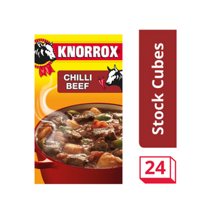 10 x 24s Knorrox Chilli Beef Flavoured Stock Cubes