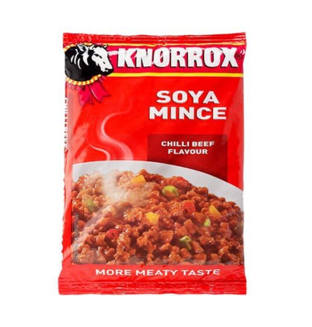 400 g Knorrox Chilli Beef Flavoured BAG Soya Mince