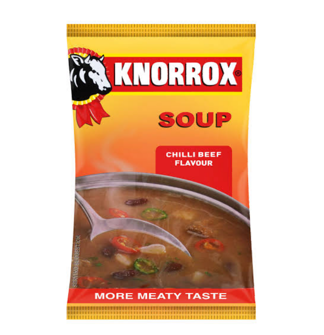 400 g Knorrox Chilli Beef Flavoured BAG Soup – AirStall