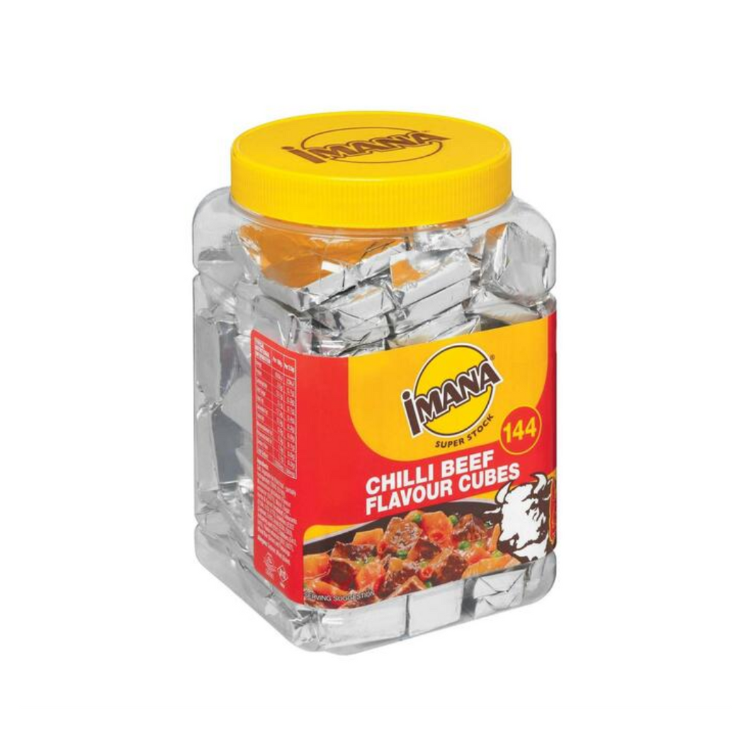 144s Imana Jar Chilli Beef Flavoured Cubes