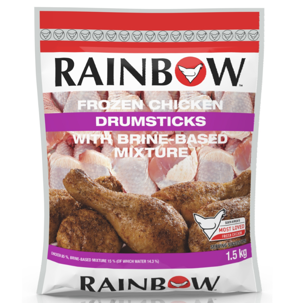 8 x 1.5 kg Rainbow Chicken Drumsticks