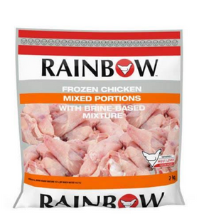 6 x 2 kg Rainbow IQF Mixed Chicken Portions