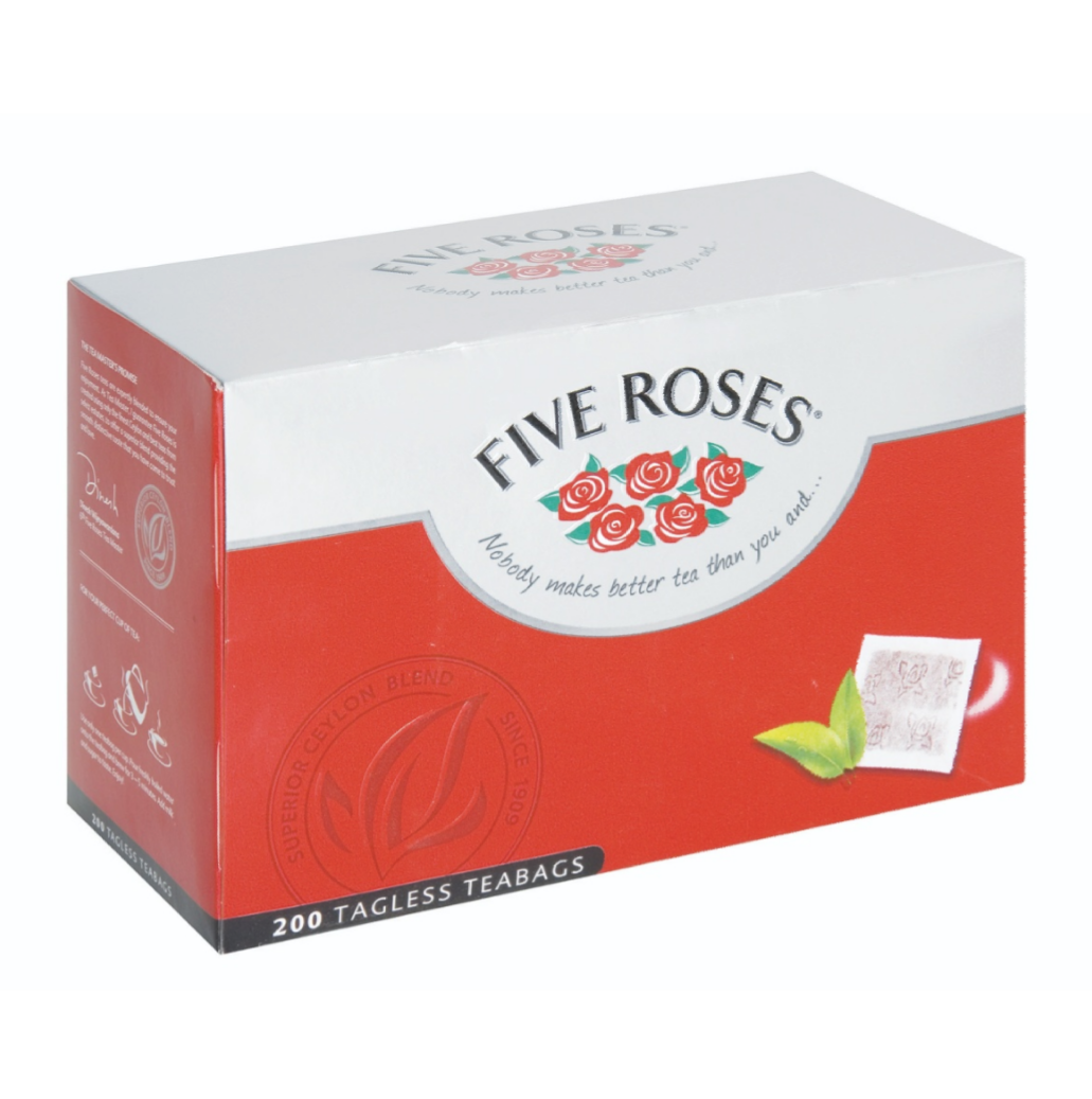 200s Five Roses Tagless Tea Bags – AirStall