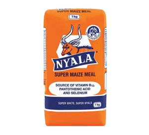 10 x 1 kg Nyala Super Maize Meal