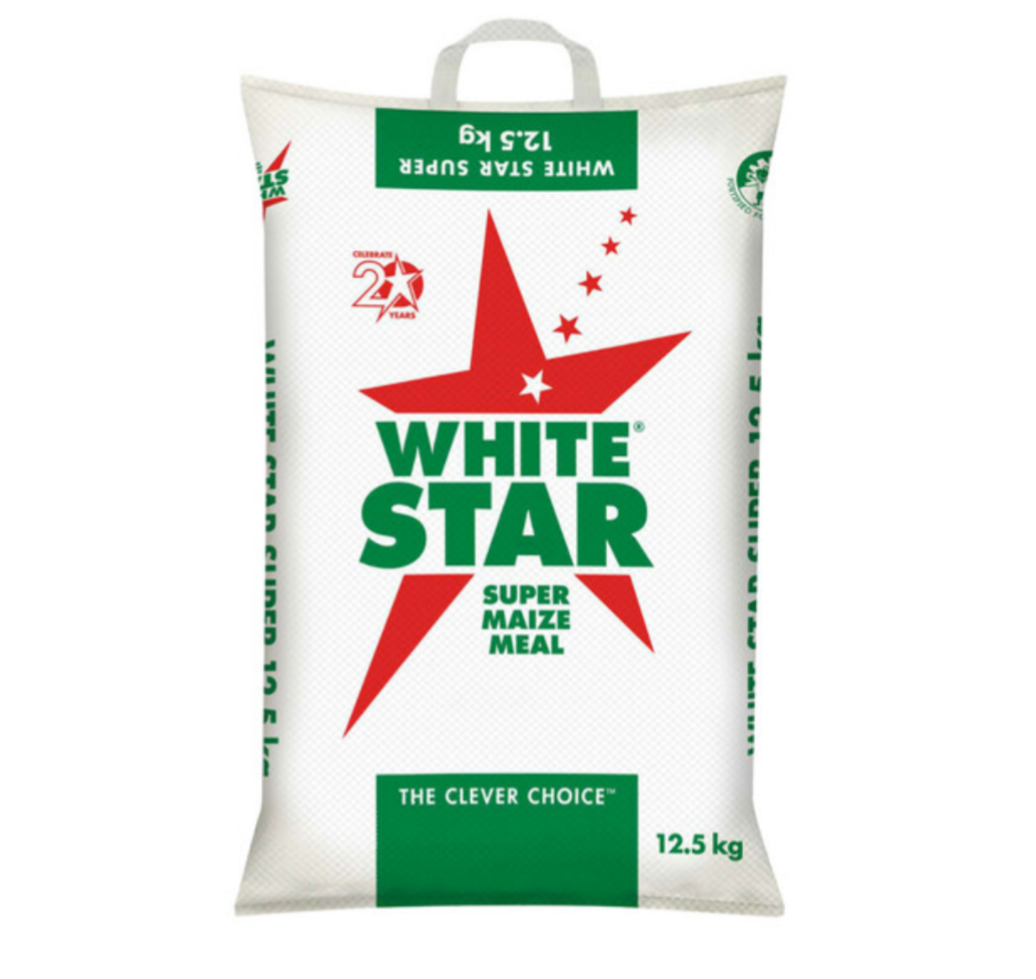 12.5 kg White Star Super Maize Meal