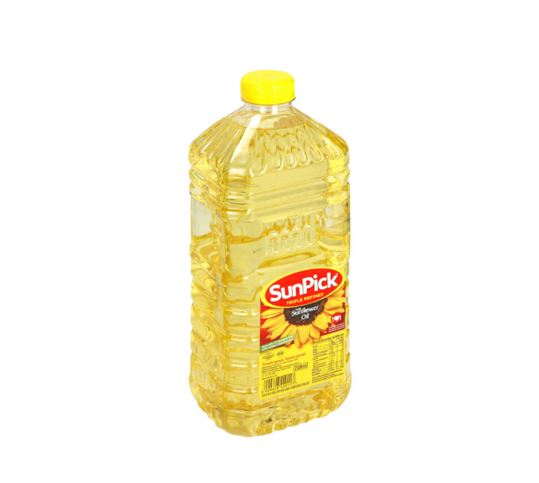12 x 2 litre SunPick Sunflower Oil – AirStall